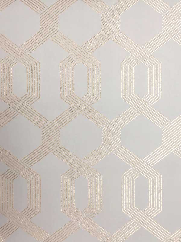 Viva Lounge wallpaper in gold metallic color - pattern number Y6221201 - by York in the Inspired by Color Shimmering Finishes collection