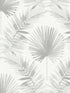 Calla Painted Palm fabric in grey color - pattern number 4121-26915 - by A Street Prints in the Mylos collection