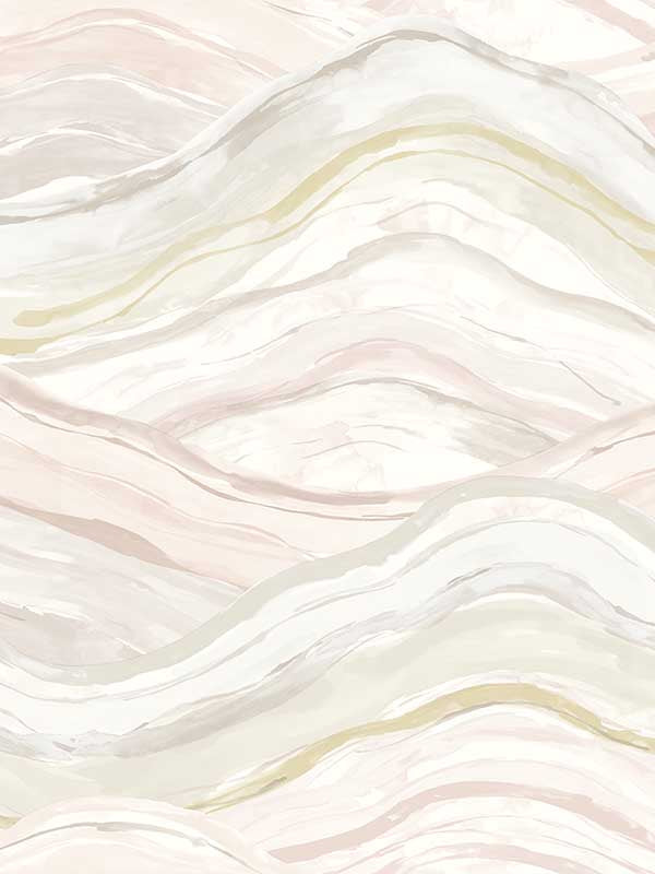 Dorea Striated Waves fabric in pastel color - pattern number 4121-26923 - by A Street Prints in the Mylos collection