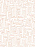Ramble Geometric fabric in blush color - pattern number 4121-26954 - by A Street Prints in the Mylos collection
