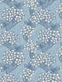 Floral Vine fabric in sky blue color - pattern number ET12022 - by Seabrook in the Legacy Prints collection