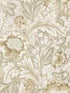 Acanthus Garden fabric in warm neutral color - pattern number ET12307 - by Seabrook in the Legacy Prints collection