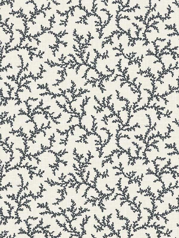 Corail wallpaper in poppy seed color - pattern number FC62100 - by Seabrook in the French Country collection