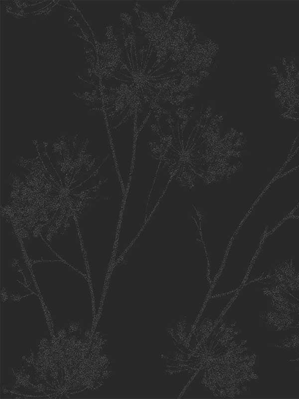 Wild Grass fabric in midnight galaxy color - pattern number BD50220 - by Seabrook in the Etten Beaded Wallpaper collection