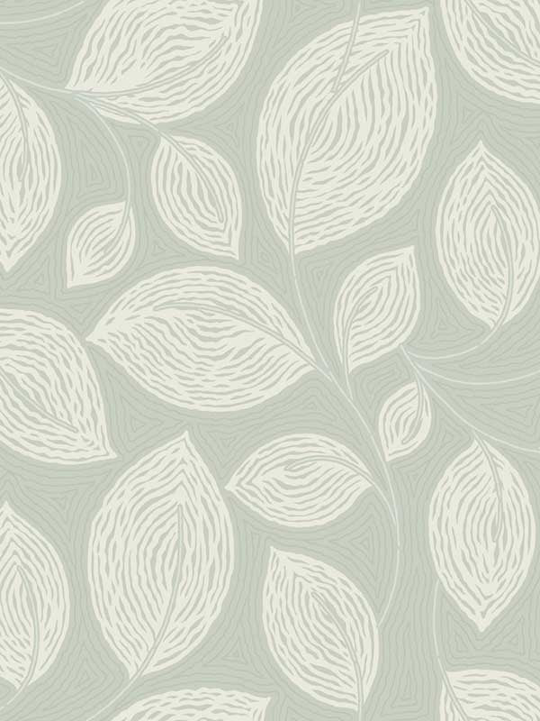 Contoured Leaves fabric in green color - pattern number EV3921 - by Candice Olson in the Casual Elegance collection