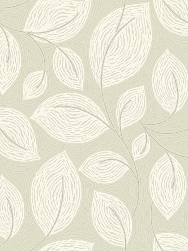 Contoured Leaves fabric in sand color - pattern number EV3923 - by Candice Olson in the Casual Elegance collection