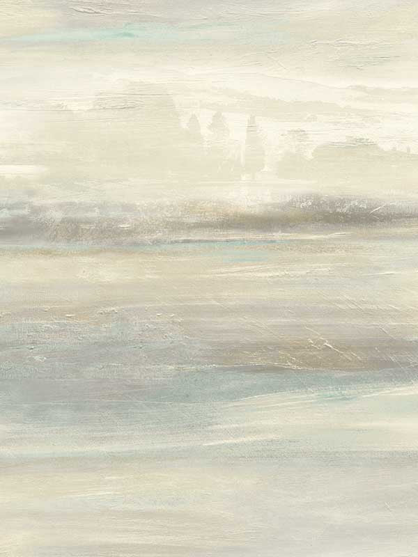 Soothing Mists Scenic fabric in light blue color - pattern number SO2432 - by Candice Olson in the Casual Elegance collection