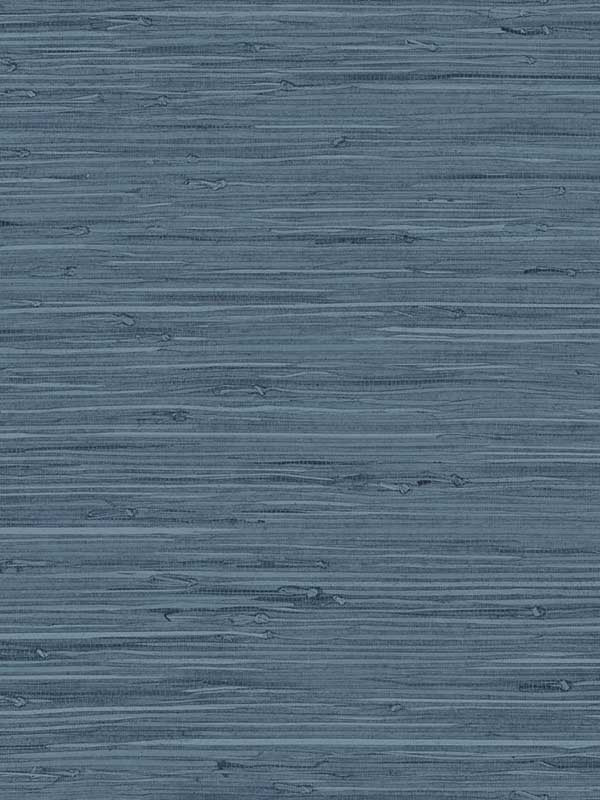 Marion Faux Arrowroot fabric in midnight denim color - pattern number TG60502 - by Dupont in the Tedlar Textures collection