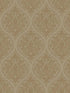 Emporium Ogee fabric in gold color - pattern number 7006 - by Galerie in the Emporium collection