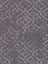 Aged Quatrefoil fabric in purple and silver color - pattern number DWP024601 - by Galerie in the Emporium collection
