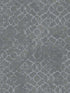 Aged Quatrefoil fabric in grey and silver color - pattern number DWP024602 - by Galerie in the Emporium collection