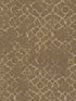Aged Quatrefoil fabric in gold color - pattern number DWP024607 - by Galerie in the Emporium collection