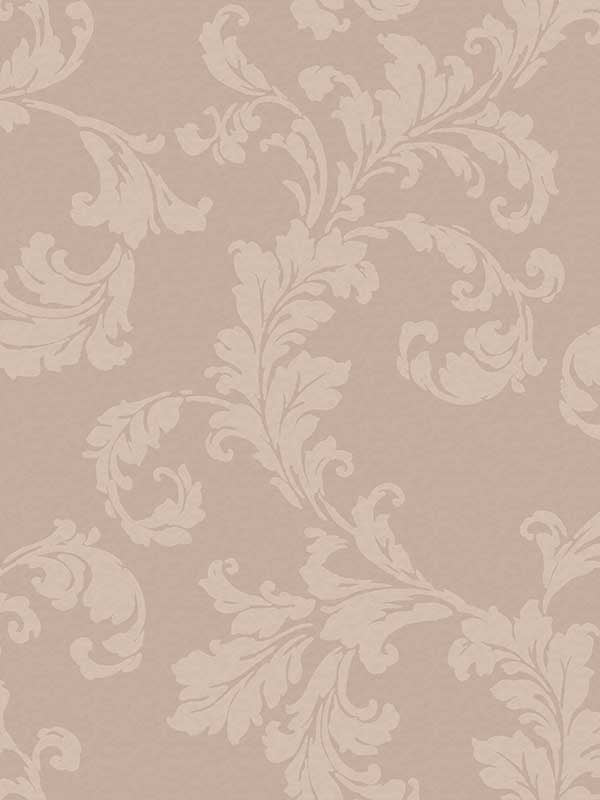 Acanthus Trail fabric in pink color - pattern number DWP025004 - by Galerie in the Emporium collection