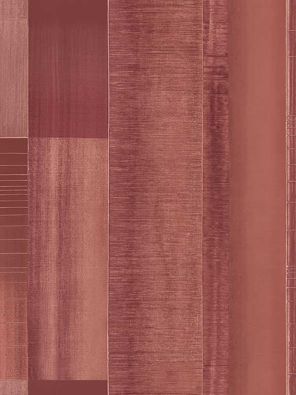 Agen Stripe fabric in red rose color - pattern number G56574 - by Galerie in the TexStyle collection