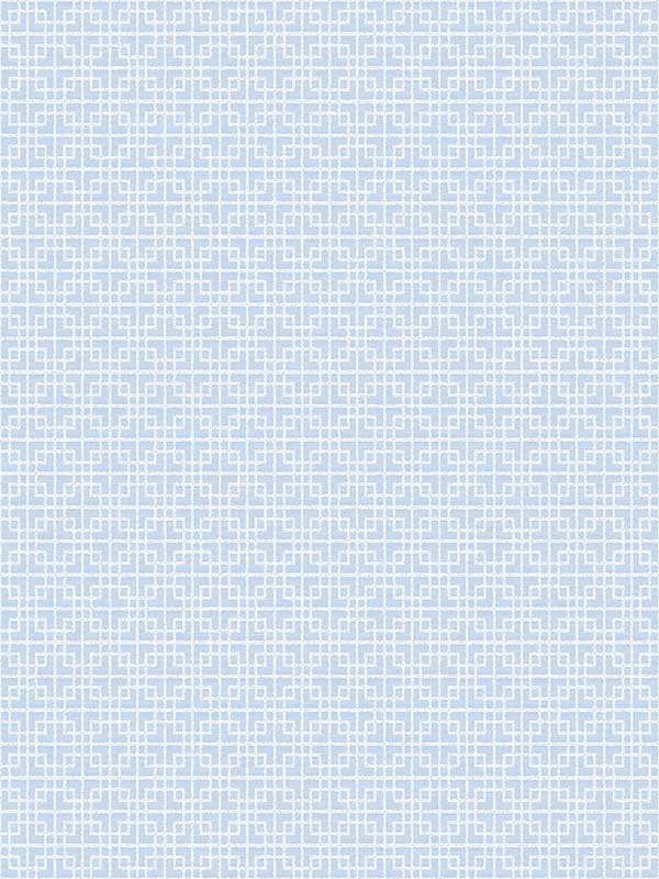 Greek Key Texture fabric in blue color - pattern number G56595 - by Galerie in the TexStyle collection