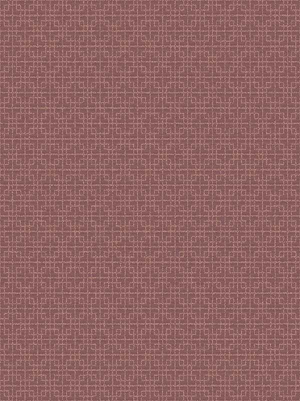 Greek Key Texture fabric in plum color - pattern number G56597 - by Galerie in the TexStyle collection