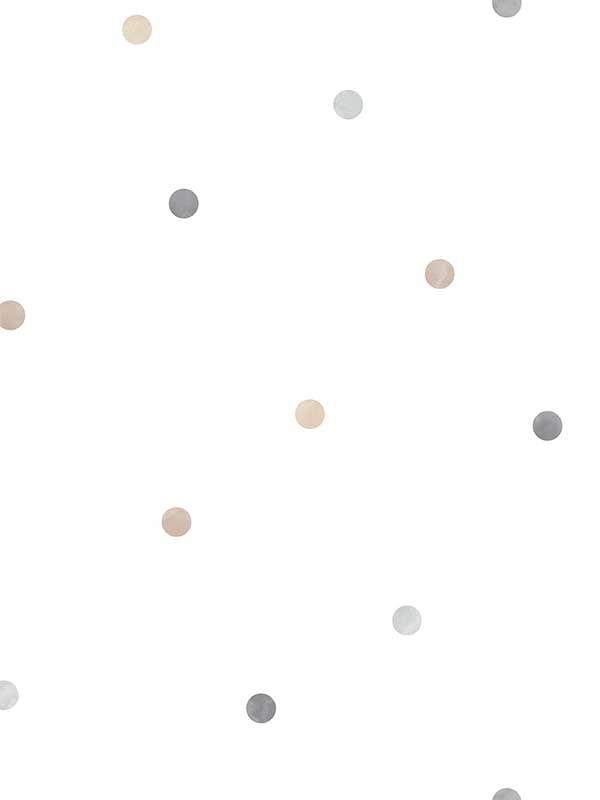 Dots fabric in grey tan color - pattern number G78365 - by Galerie in the Tiny Tots 2 collection