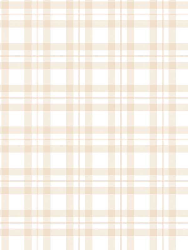 Plaid fabric in beige color - pattern number G78393 - by Galerie in the Tiny Tots 2 collection