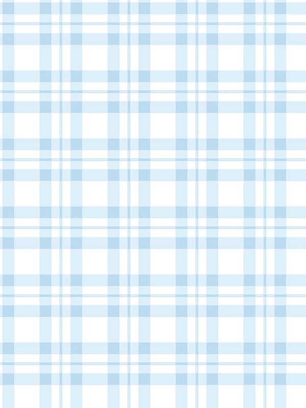 Plaid fabric in light blue color - pattern number G78395 - by Galerie in the Tiny Tots 2 collection