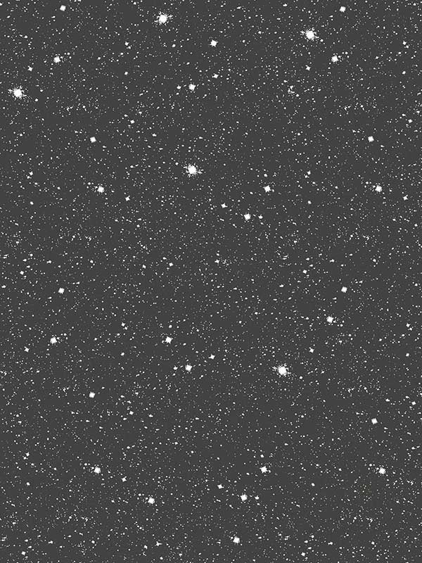 Space Sidewall fabric in black glitter color - pattern number G78407 - by Galerie in the Tiny Tots 2 collection