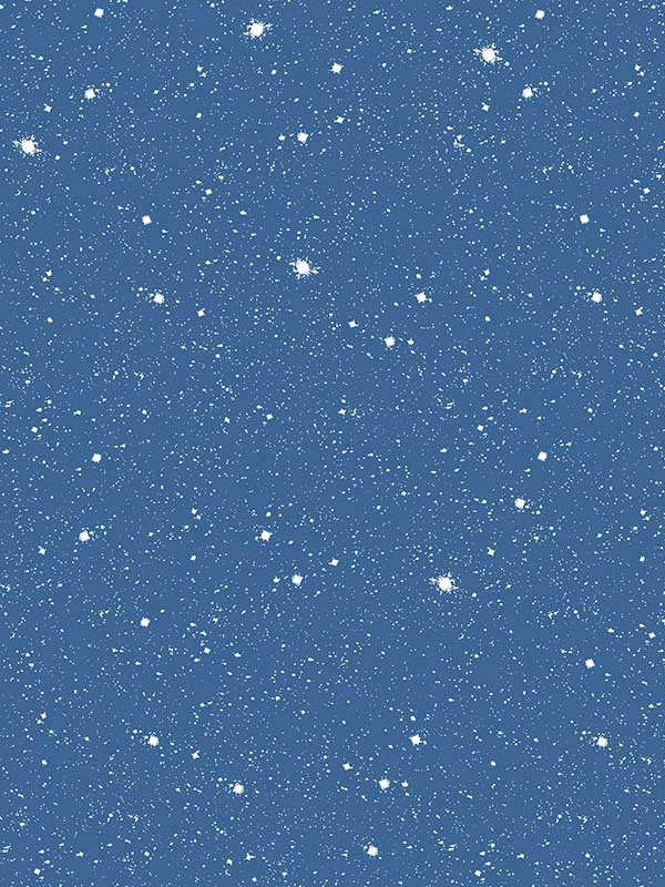 Space Sidewall fabric in cobalt blue glitter color - pattern number G78408 - by Galerie in the Tiny Tots 2 collection