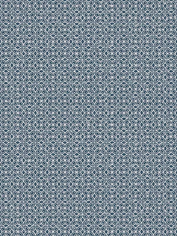 Sintra fabric in delft blue color - pattern number 26879 - by Galerie in the Azulejo collection