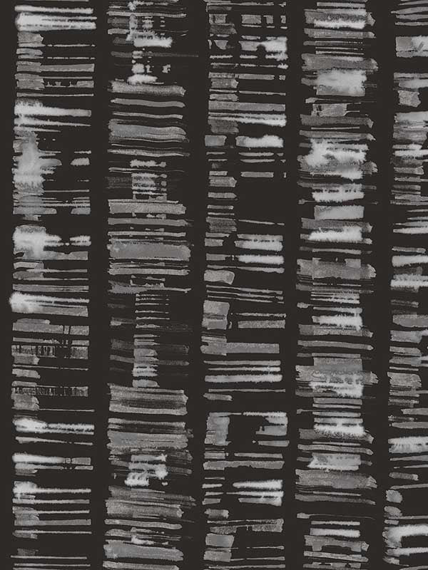 Aztec fabric in black grey silver color - pattern number G78280 - by Galerie in the Bazaar collection