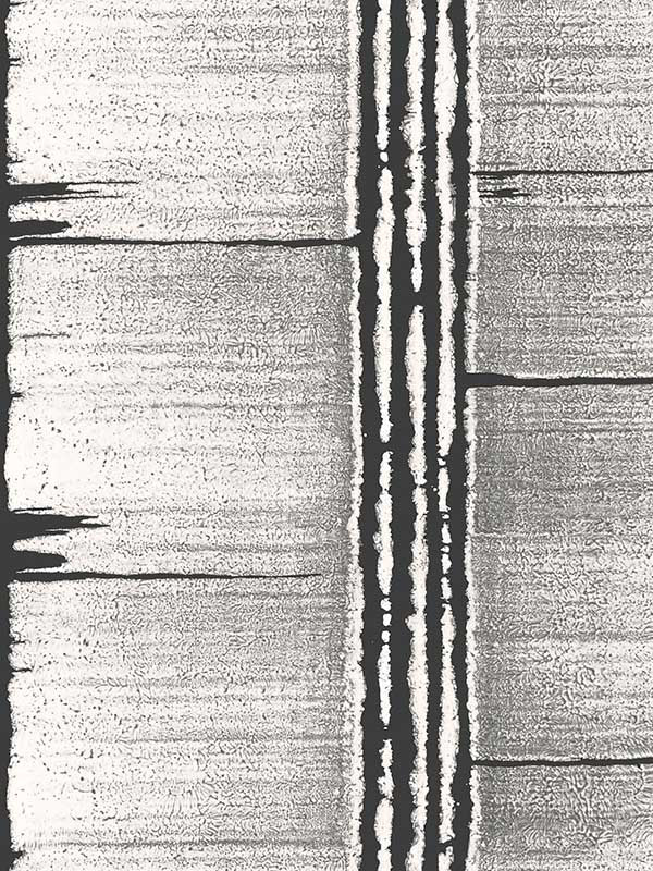 Bark Stripe fabric in black greys color - pattern number G78283 - by Galerie in the Bazaar collection