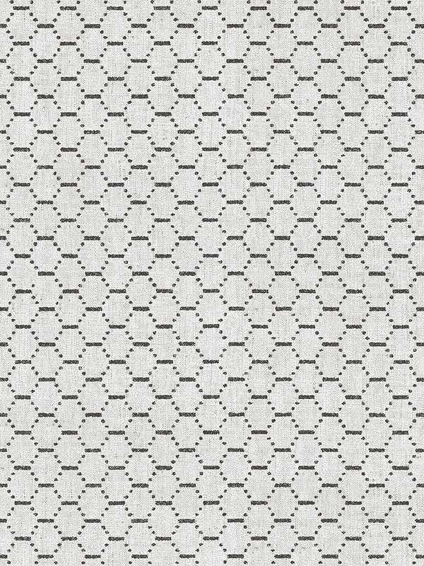 Boho Beehive fabric in black grey color - pattern number G78293 - by Galerie in the Bazaar collection