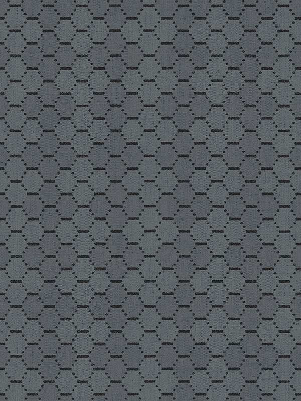 Boho Beehive wallpaper in dark teal black color - pattern number G78294 - by Galerie in the Bazaar collection