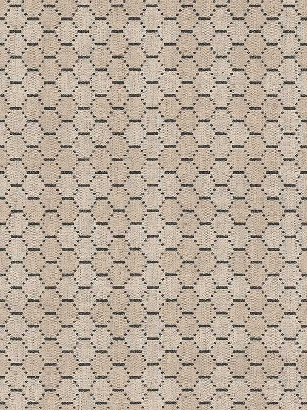 Boho Beehive fabric in tan black color - pattern number G78296 - by Galerie in the Bazaar collection