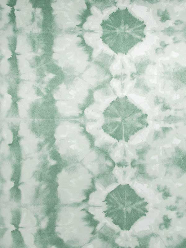 Batik fabric in aqua color - pattern number 26787 - by Galerie in the Crafted collection