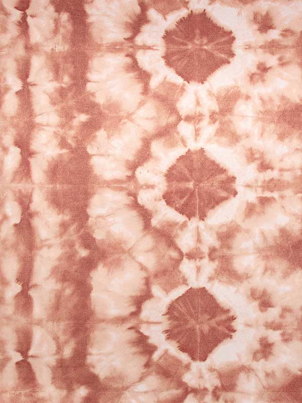 Batik fabric in brick red color - pattern number 26792 - by Galerie in the Crafted collection