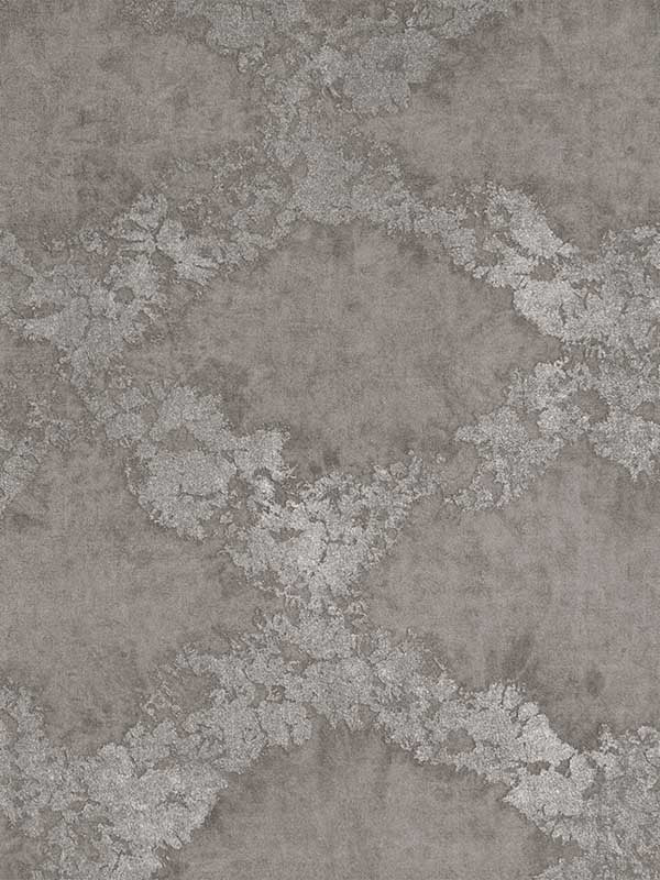 Stamped fabric in burnt umber color - pattern number 64985 - by Galerie in the Crafted collection