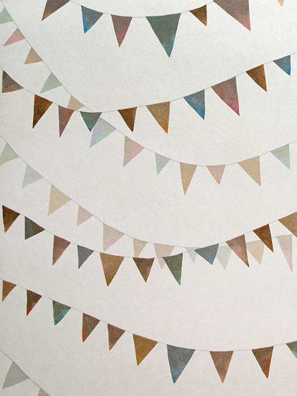 Garland fabric in pearl color - pattern number 26821 - by Galerie in the Great Kids collection