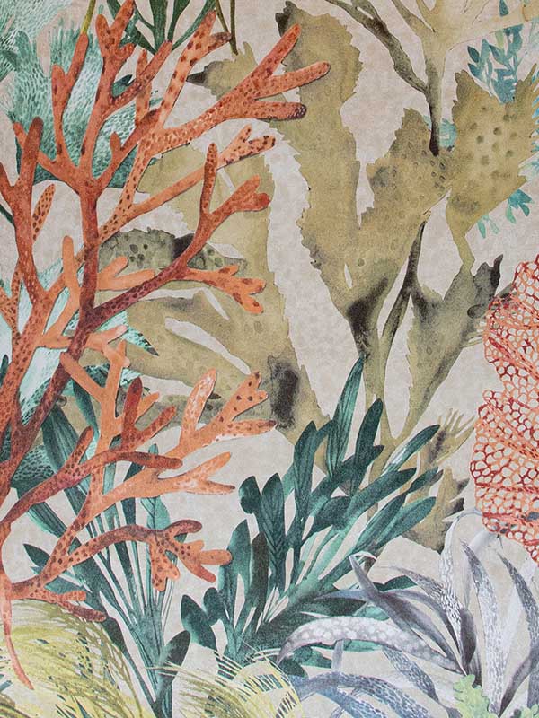 Bora Bora fabric in coconut color - pattern number 26734 - by Galerie in the Tropical collection
