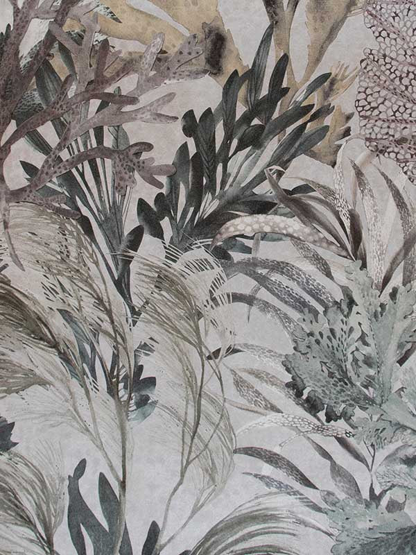 Bora Bora fabric in mushroom color - pattern number 26735 - by Galerie in the Tropical collection