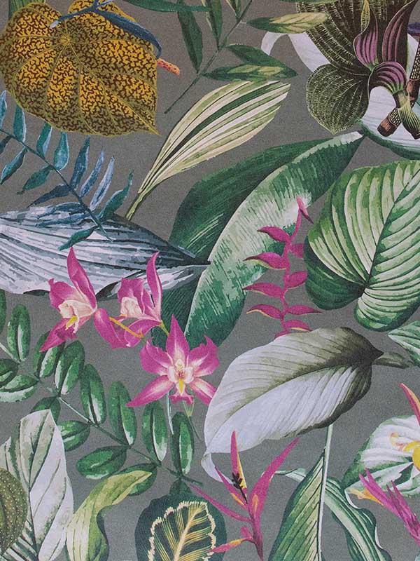 Kiribati fabric in watermelon color - pattern number 26739 - by Galerie in the Tropical collection