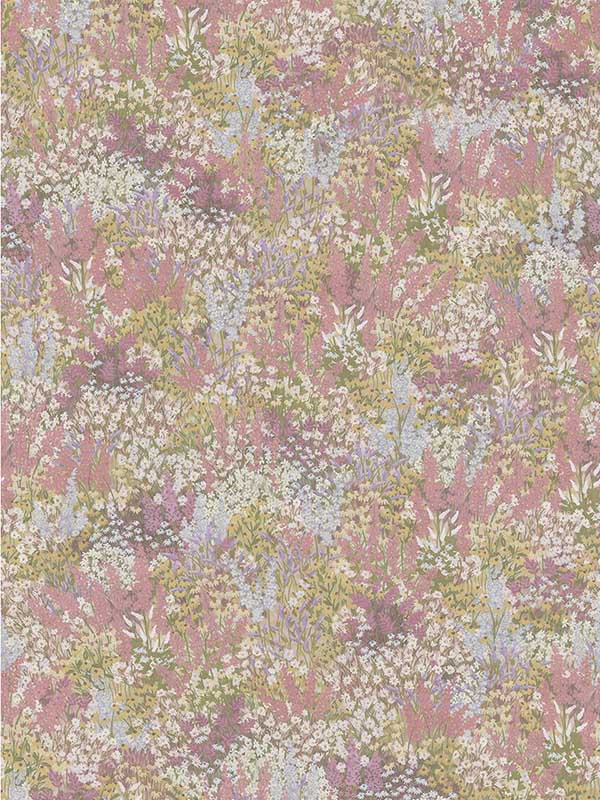 Petite Fleur wallpaper in peach blush color - pattern number 120/2005.CS.0 - by Cole and Son in the Gardens Vol I collection