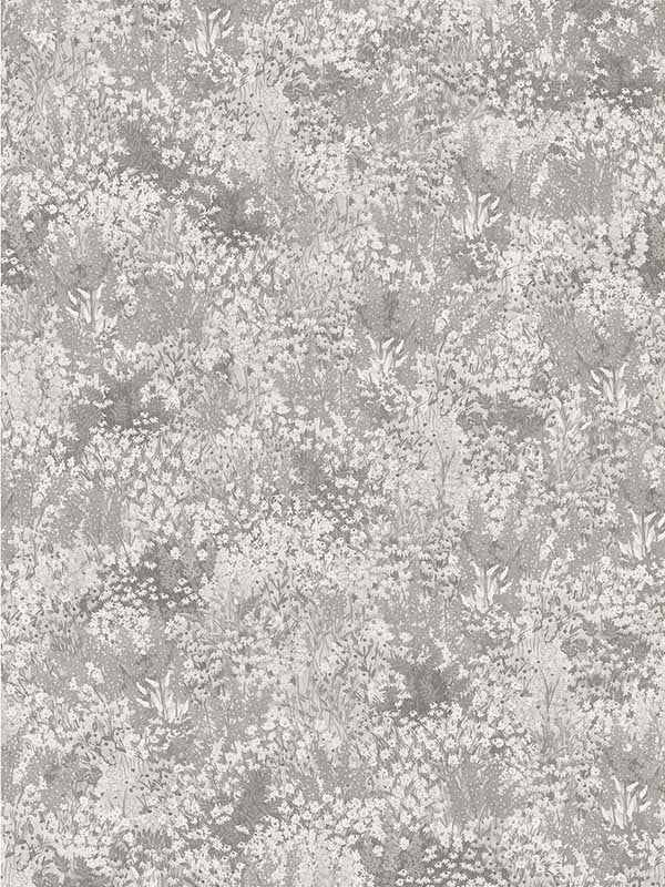 Petite Fleur wallpaper in platinum color - pattern number 120/2006.CS.0 - by Cole and Son in the Gardens Vol I collection