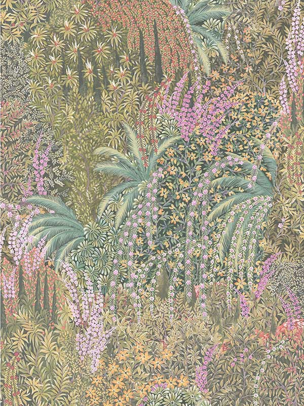 Cascade fabric in soft olive and sage color - pattern number 120/5015.CS.0 - by Cole and Son in the Gardens Vol I collection