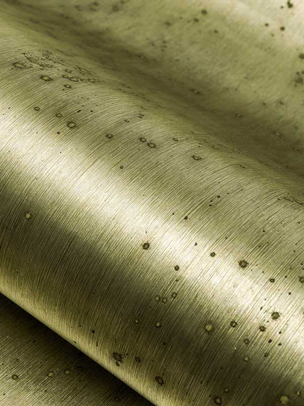 Aurora wallpaper in olivine color - pattern number WMT5012.WT.0 - by Winfield Thybony in the Metallic Treasures collection
