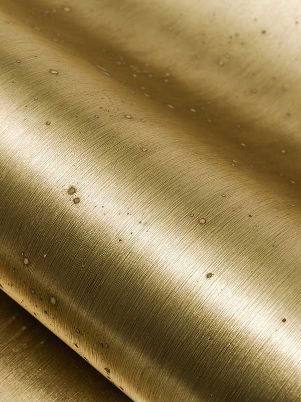 Aurora wallpaper in antique bronze color - pattern number WMT5016.WT.0 - by Winfield Thybony in the Metallic Treasures collection