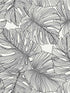 Tarra Monstera Leaf fabric in contrasto color - pattern number SC20200 - by Seabrook in the Summer House Seabrook collection