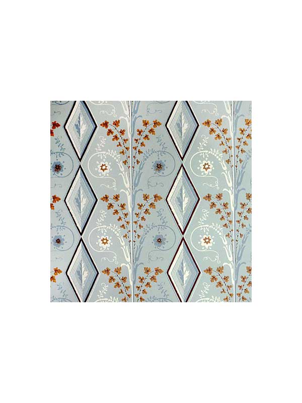 Gallier Diamond wallpaper in seafoam color - pattern number BR-69004.400.0 - by Brunschwig and Fils in the collection