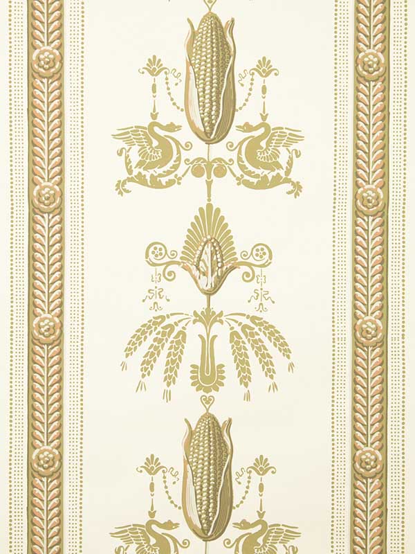 Maize fabric in gold color - pattern number BR-69009.03.0 - by Brunschwig and Fils in the collection