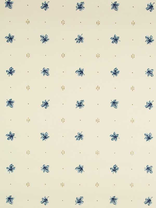 Tipperary wallpaper in blue color - pattern number BR-69069.222.0 - by Brunschwig and Fils in the collection