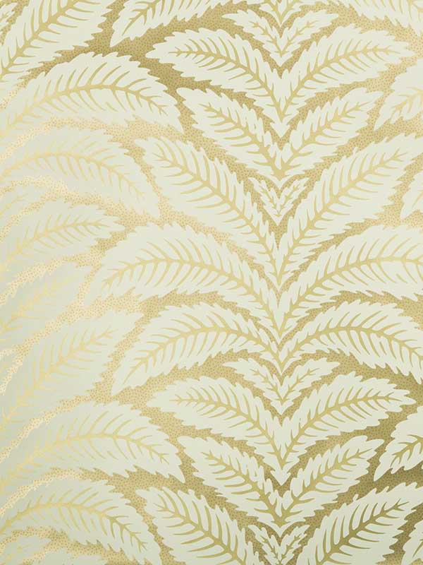 Talavera wallpaper in gold color - pattern number BR-69071.4.0 - by Brunschwig and Fils in the collection
