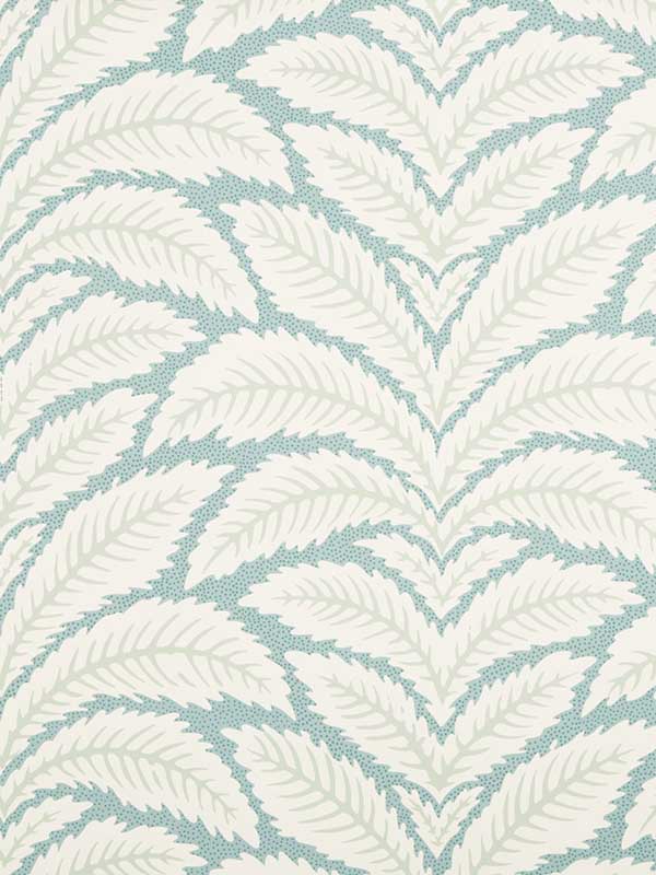 Talavera wallpaper in aqua color - pattern number BR-69071.513.0 - by Brunschwig and Fils in the collection