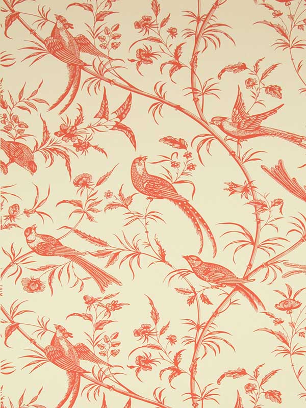 Bengali fabric in rose color - pattern number BR-69135.121.0 - by Brunschwig and Fils in the collection